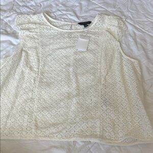 NWT Banana Republic XL Lace Top